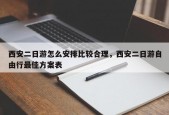 西安二日游怎么安排比较合理，西安二日游自由行最佳方案表