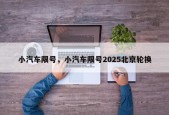 小汽车限号，小汽车限号2025北京轮换